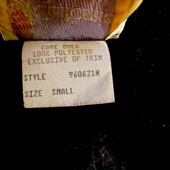 Vintage California Dynasty Velvet & Satin Chemise Sexy Slip Lingerie - Picture 7 of 8